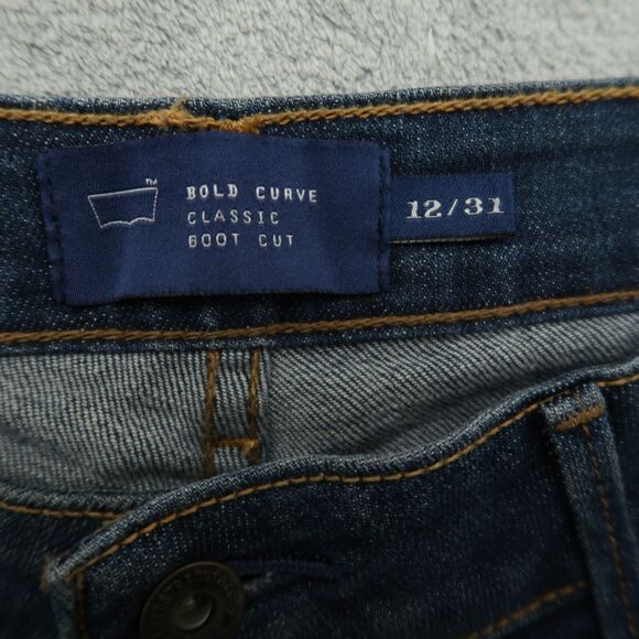 Levi's Jeans Women's 12M Mid-Rise Bold Curve Classic Bootcut Denim 31.5" Inseam - Picture 7 of 15